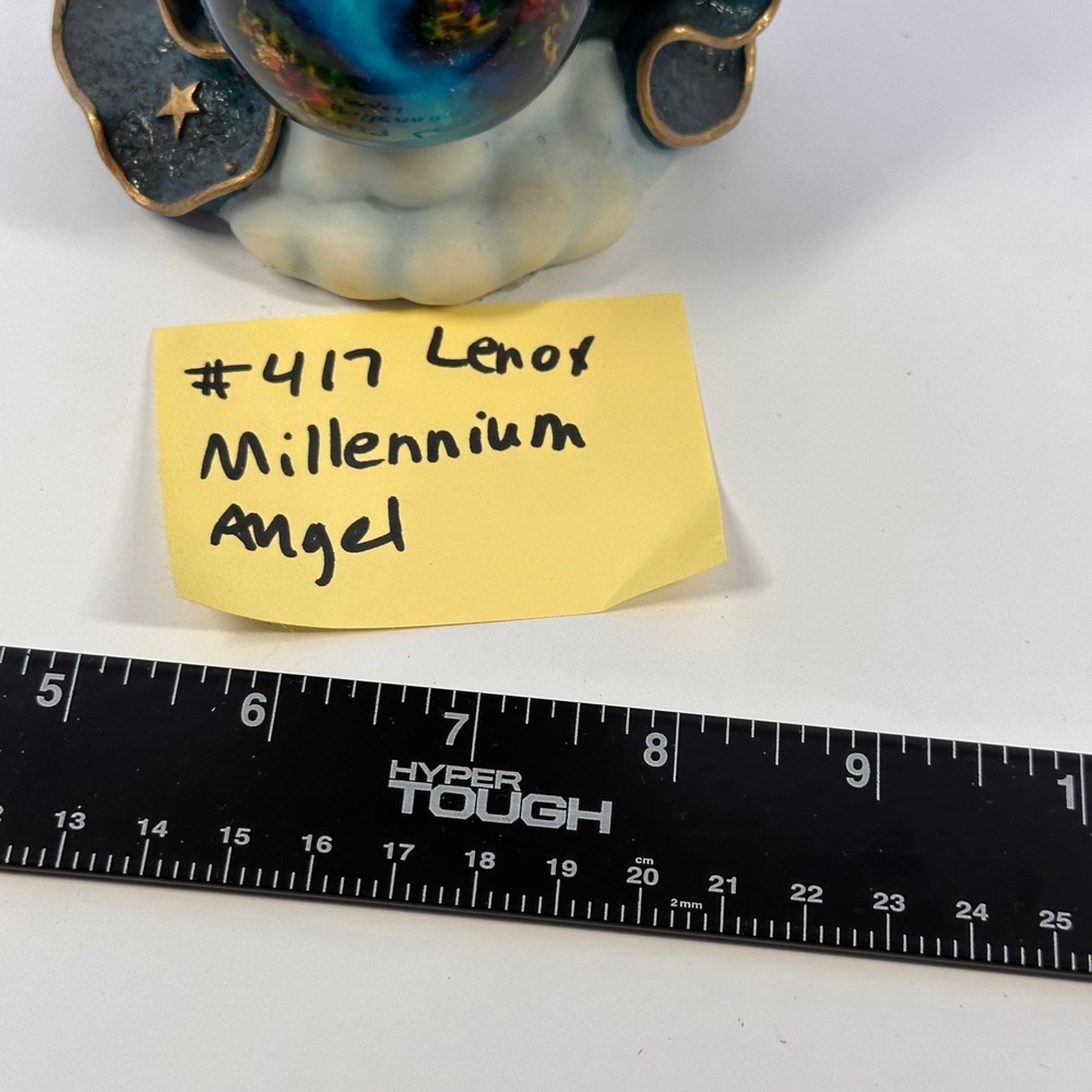 Lenox Millennium Pencil Angel‎ Figurine The World is at Her Feet 1999 - Picture 16 of 16